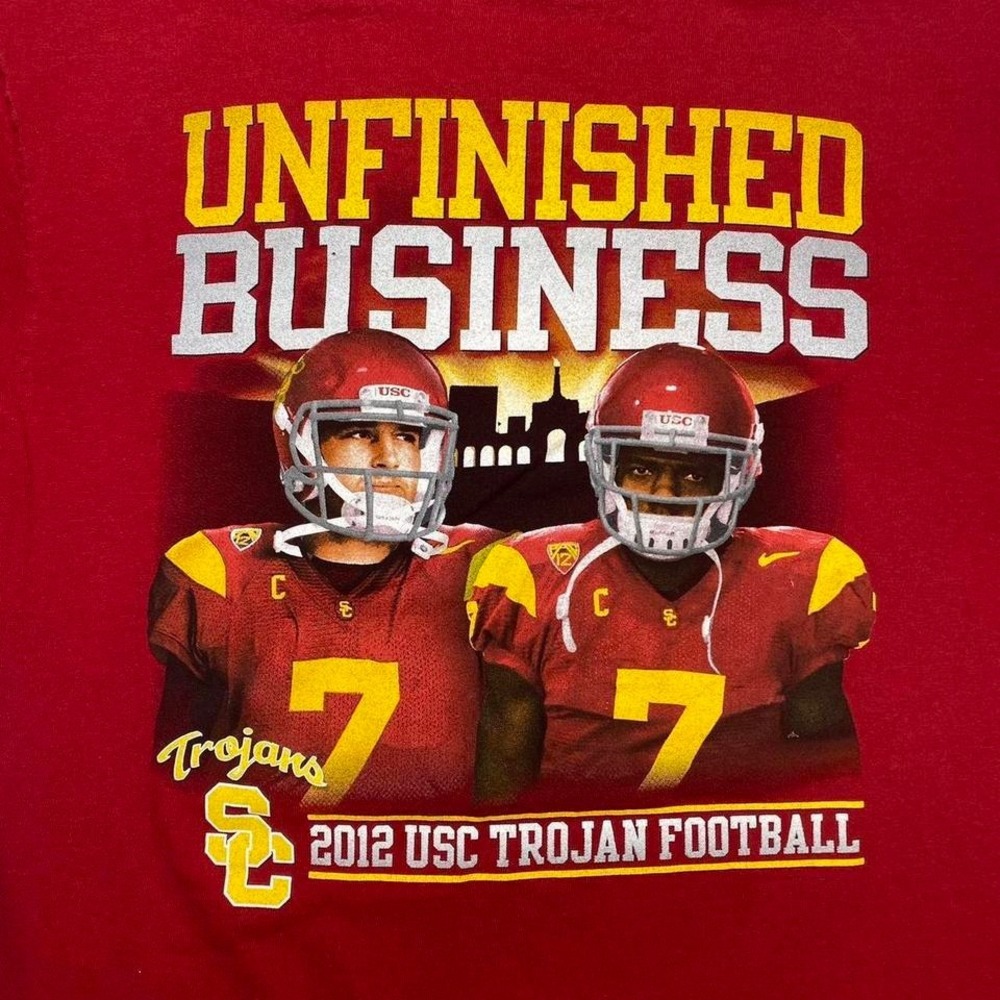 USC Trojans college football shirt‎ - 2012 season - Unfinished Business